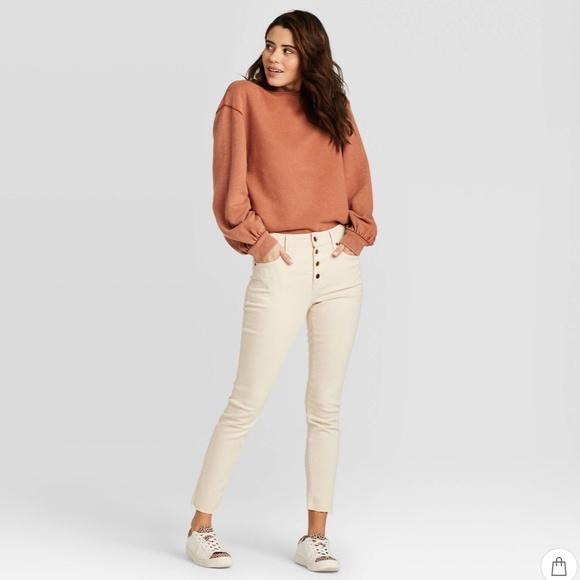 Universal Thread Puff Long Sleeve Sweatshirt - Picture 3 of 7